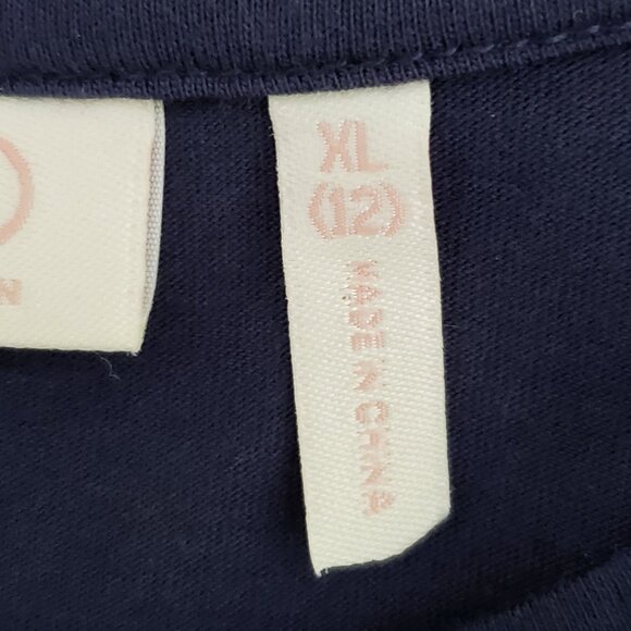 LOGO Lori Goldstein Girl's Modal Blend Knit Tunic Top With Pockets Size XL (12) - Picture 11 of 13